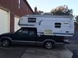 BID ITEM. 1998 Chevy S-10 (camper is separate)  Currently needs battery - BEST PRICE ABOVE RESERVE OF $1700 (truck only)   See notes above for instructions on how to submit bids.