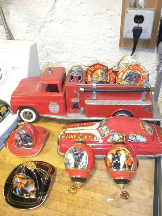 Vintage Toys and Christmas Ornaments