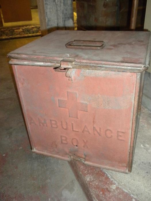 Vintage Ambulance Box