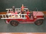 Large Assortment of Vintage Toys; including a 1940's Radio Flyer Wagon, Hubley Race Cars,  Fire Trucks and many, many more!