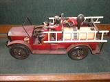 Large Assortment of Vintage Toys; including a 1940's Radio Flyer Wagon, Hubley Race Cars,  Fire Trucks and many, many more!