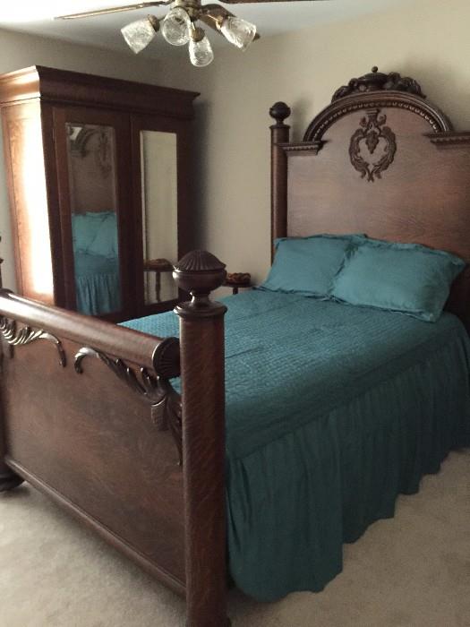 bedroom set from Colonial President's house at Howard Payne College