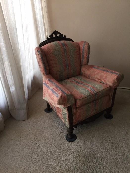 antique chair from a Harvey House 