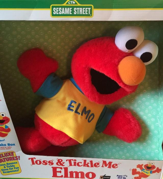 Toss & Tickle Me Elmo