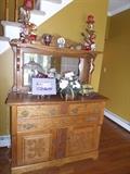 ANTIQUE OAK BUFFET