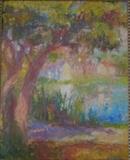 Painting by Hilda Neily