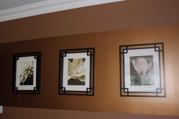 Framed, Decorative, Floral Photos