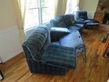 Couch (top middle folds down as small table), Love Seat (fold out bed), Recliner (massage unit)