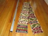 Antique Weaving, Reads "Mount Airy Berk's County 1837 D and E Womsher" (Mount Airy is in Pennsylvania)