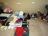 Linens, Blankets, Shoes, etc.