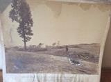 F. Gutekunst photograph of Gettysburg - obvious condition issues, but a survivor