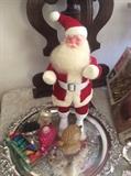 Vintage Santa in Velvet