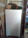 Upright freezer