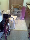 Wheel chair and bath chairs