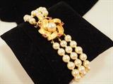 Pearl bracelet with 14k clasp