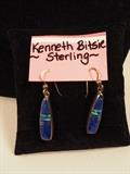 Kenneth Bitsie sterling earrings