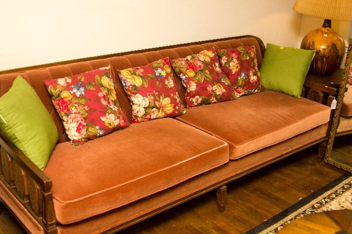 Beautifully detailed antique sofa in mint condition.