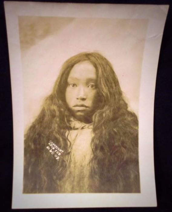 Native girl circa 1909