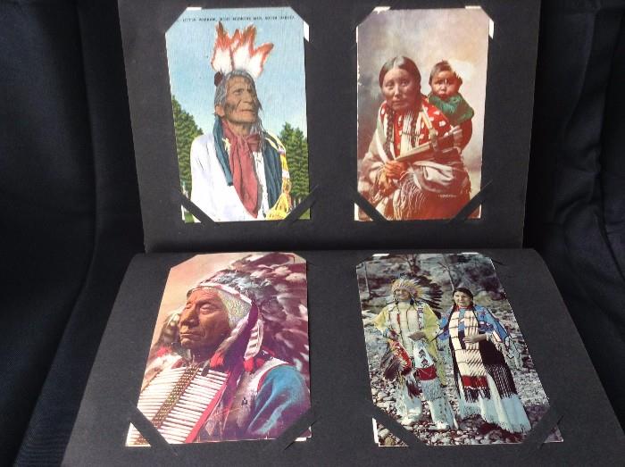 042: Collection Of Native American Postcards