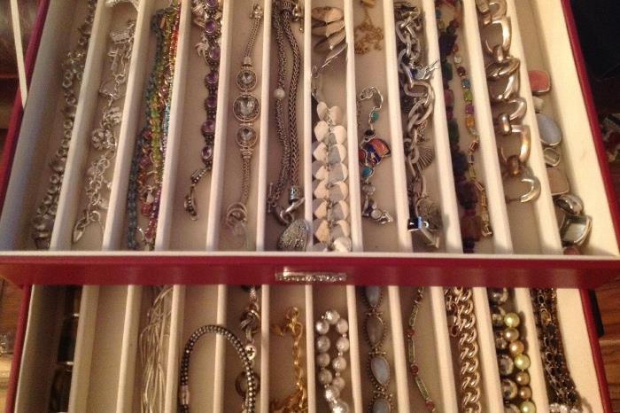 Just a few of the bracelets...