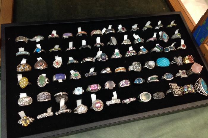 Nice Selection of Sterling Rings