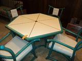 Frickes-Reed Table and Chairs - Mid Century