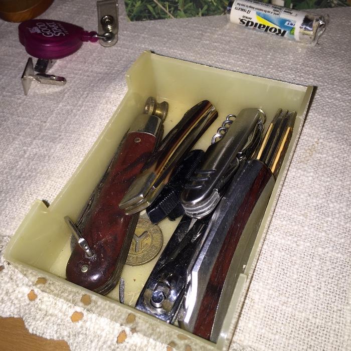 pocket knife collection