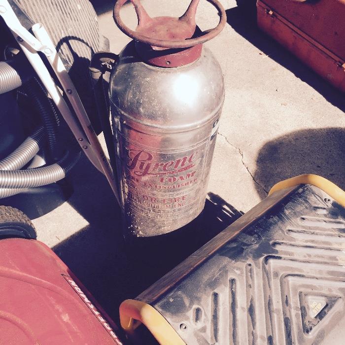 vintage Fire Extinguisher