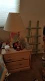 side tables and lamps