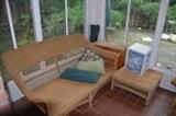 entire wicker furniture set other pieces not in photo
