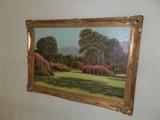 Vintage Large Oil Painting