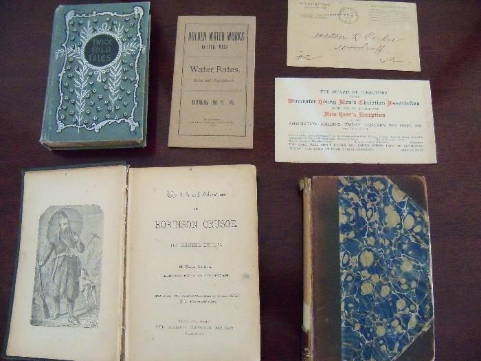 1800's books & documents