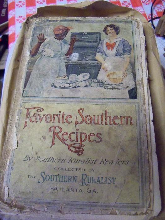 Rare early Southern cookbook