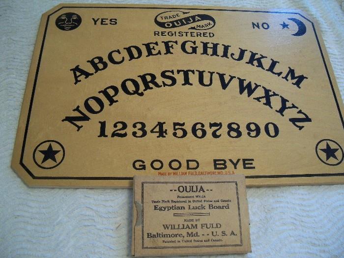 early Ouija board