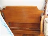 maple twin bed