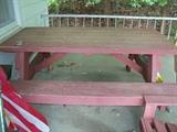 picnic table