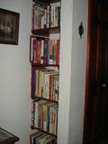 Books, books, books.