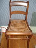 Cane bottom chair c. 1910.