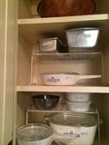 Lots of Corning ware