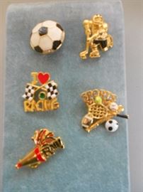 Sports pins