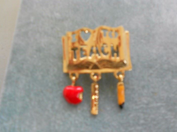 Teaching pin