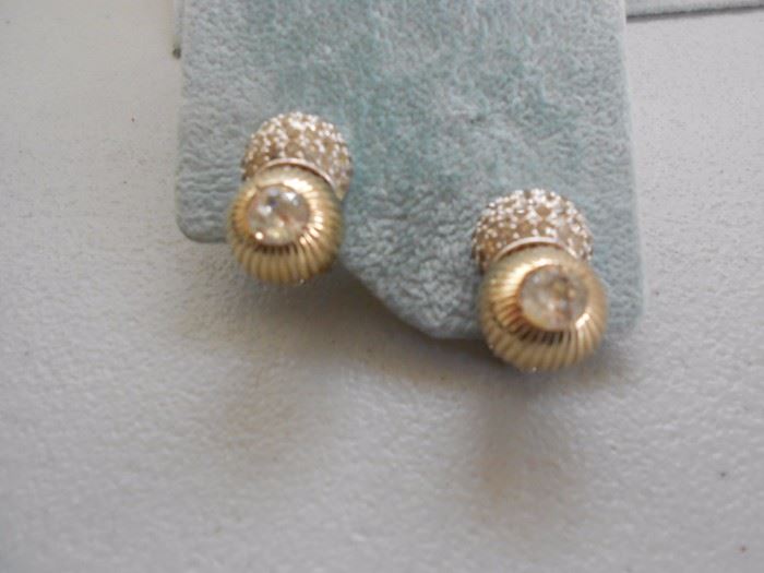 Designer costume earrings