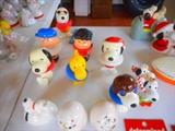 1950's and 1960's salesman sample peanuts bobble head dolls and banks