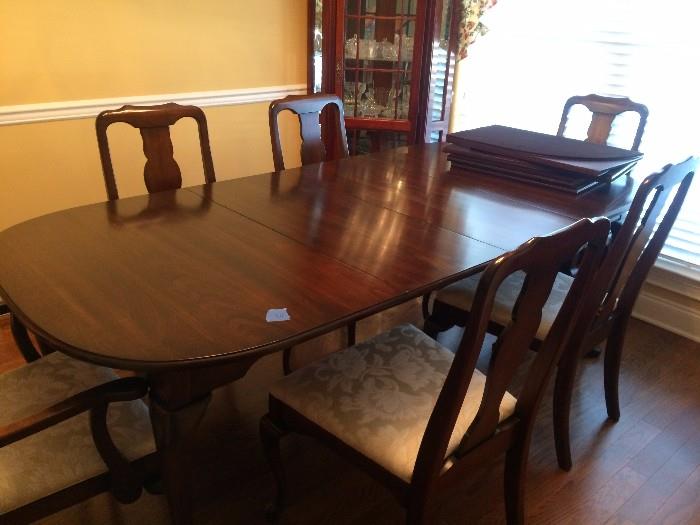 dining table with matching dining chair