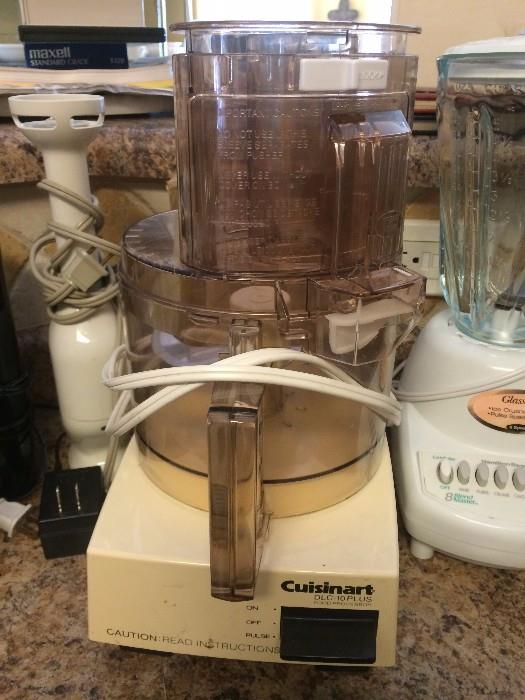 Cuisinart processor , blender, and lots of kitchen items