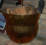 Brass Firewood Holder