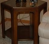 Smoked Glass Side Table