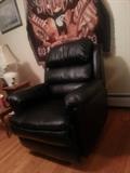 Leather Rocker/Recliner