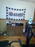 6 Drawer Chest - Boom Box - Nascar Race Flags