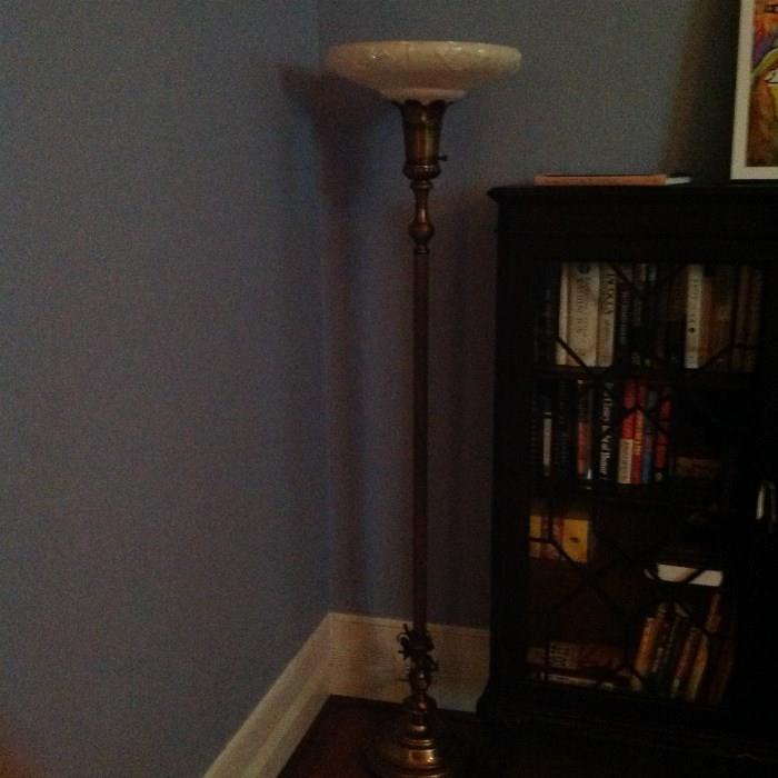 Vintage Torch Lamp - $ 100.00
